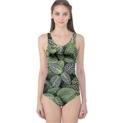 Leaves Foliage Botany Plant One Piece Swimsuit