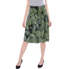 Leaves Foliage Botany Plant Midi Beach Skirt