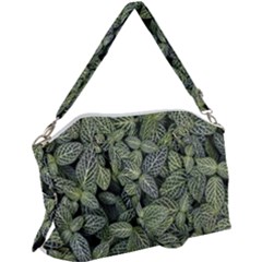 Leaves Foliage Botany Plant Canvas Crossbody Bag