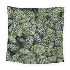 Leaves Foliage Botany Plant Square Tapestry (large)