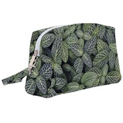 Leaves Foliage Botany Plant Wristlet Pouch Bag (large) by Maspions