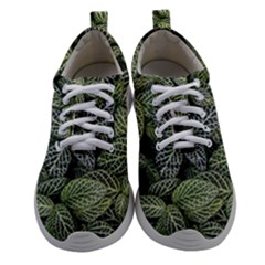 Leaves Foliage Botany Plant Women Athletic Shoes by Maspions