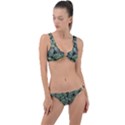 Leaves Foliage Botany Plant Ring Detail Crop Bikini Set View1