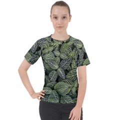 Leaves Foliage Botany Plant Women s Sport Raglan T-shirt