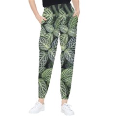 Leaves Foliage Botany Plant Women s Tapered Pants