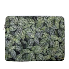 Leaves Foliage Botany Plant 15  Vertical Laptop Sleeve Case With Pocket by Maspions