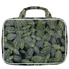 Leaves Foliage Botany Plant Travel Toiletry Bag With Hanging Hook by Maspions