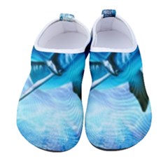 Dolphin Blue Sea Fantasy Women s Sock-style Water Shoes by Maspions