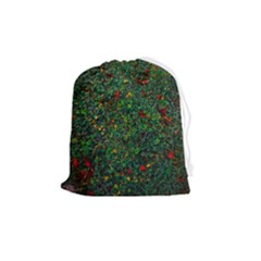 Grass Nature Meadow Drawstring Pouch (medium)