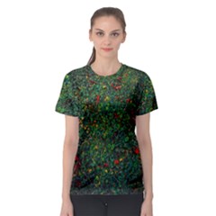 Grass Nature Meadow Women s Sport Mesh T-shirt