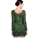 Grass Nature Meadow Long Sleeve Bodycon Dress View2