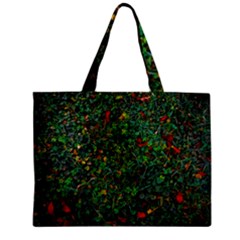 Grass Nature Meadow Zipper Mini Tote Bag