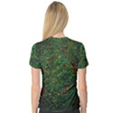 Grass Nature Meadow V-Neck Sport Mesh T-Shirt View2