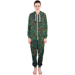 Grass Nature Meadow Hooded Jumpsuit (ladies)