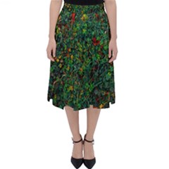 Grass Nature Meadow Classic Midi Skirt by Hannah976