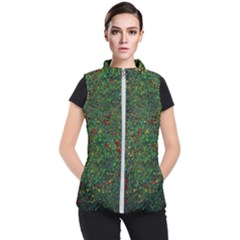 Grass Nature Meadow Women s Puffer Vest