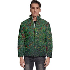 Grass Nature Meadow Men s Puffer Bubble Jacket Coat