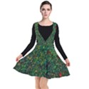 Grass Nature Meadow Plunge Pinafore Dress View1