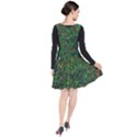 Grass Nature Meadow Plunge Pinafore Dress View2