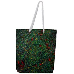 Grass Nature Meadow Full Print Rope Handle Tote (large)