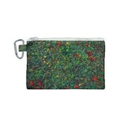 Grass Nature Meadow Canvas Cosmetic Bag (small)