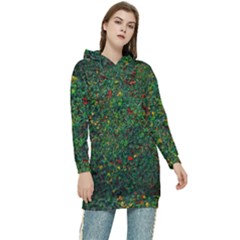 Grass Nature Meadow Women s Long Oversized Pullover Hoodie