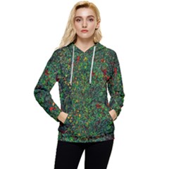 Grass Nature Meadow Women s Lightweight Drawstring Hoodie