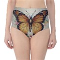 Butterflies of motivation Classic High-Waist Bikini Bottoms View1