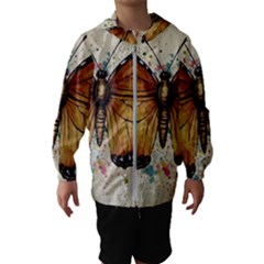 Butterflies of motivation Kids  Hooded Windbreaker