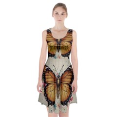 Butterflies Of Motivation Racerback Midi Dress by customfabrics