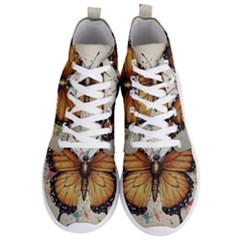 Butterflies Of Motivation Men s Lightweight High Top Sneakers