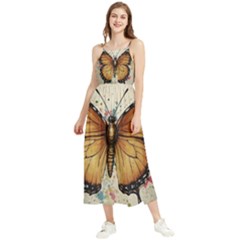 Butterflies of motivation Boho Sleeveless Summer Dress