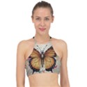 Butterflies of motivation Halter Bikini Top View1