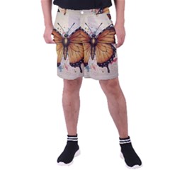 Butterflies Of Motivation Men s Pocket Shorts by customfabrics