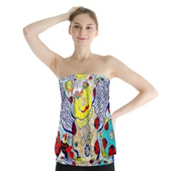 Supersonic Ladybug Angel Power Strapless Top by chellerayartisans