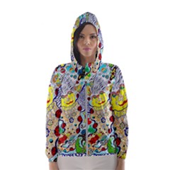 Supersonic Ladybug Angel Power Women s Hooded Windbreaker