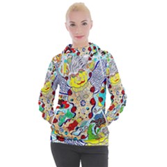 Supersonic Ladybug Angel Power Women s Hooded Pullover