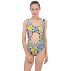 Supersonic Ladybug Angel Power Center Cut Out Swimsuit