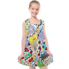 Supersonic Ladybug Angel Power Kids  Cross Back Dress