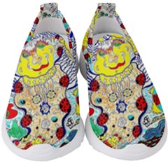 Supersonic Ladybug Angel Power Kids  Slip On Sneakers