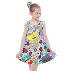 Supersonic Ladybug Angel Power Kids  Summer Dress