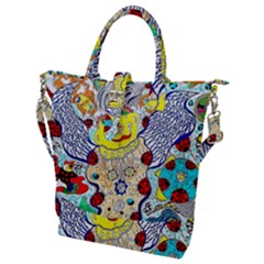 Supersonic Ladybug Angel Power Buckle Top Tote Bag