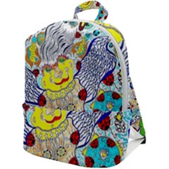 Supersonic Ladybug Angel Power Zip Up Backpack