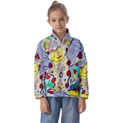 Supersonic Ladybug Angel Power Kids  Half Zip Hoodie