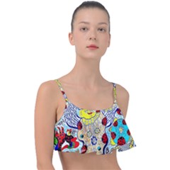 Supersonic Ladybug Angel Power Frill Bikini Top