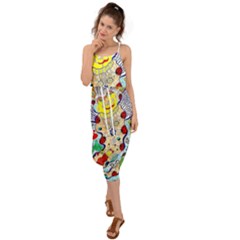 Supersonic Ladybug Angel Power Waist Tie Cover Up Chiffon Dress