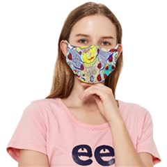 Supersonic Ladybug Angel Power Fitted Cloth Face Mask (adult)