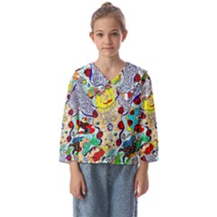 Supersonic Ladybug Angel Power Kids  Sailor Shirt by chellerayartisans