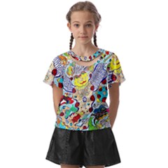 Supersonic Ladybug Angel Power Kids  Front Cut T-shirt