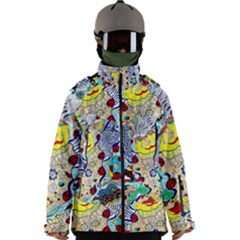 Supersonic Ladybug Angel Power Men s Zip Ski And Snowboard Waterproof Breathable Jacket by chellerayartisans